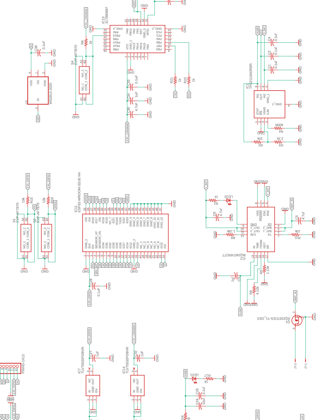 Esquemático electrónico