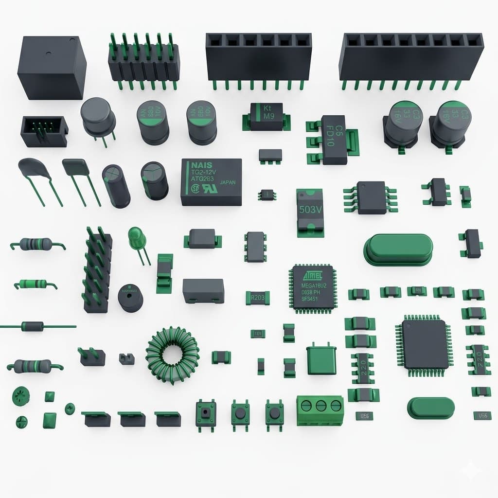 Selección de módulos y componentes